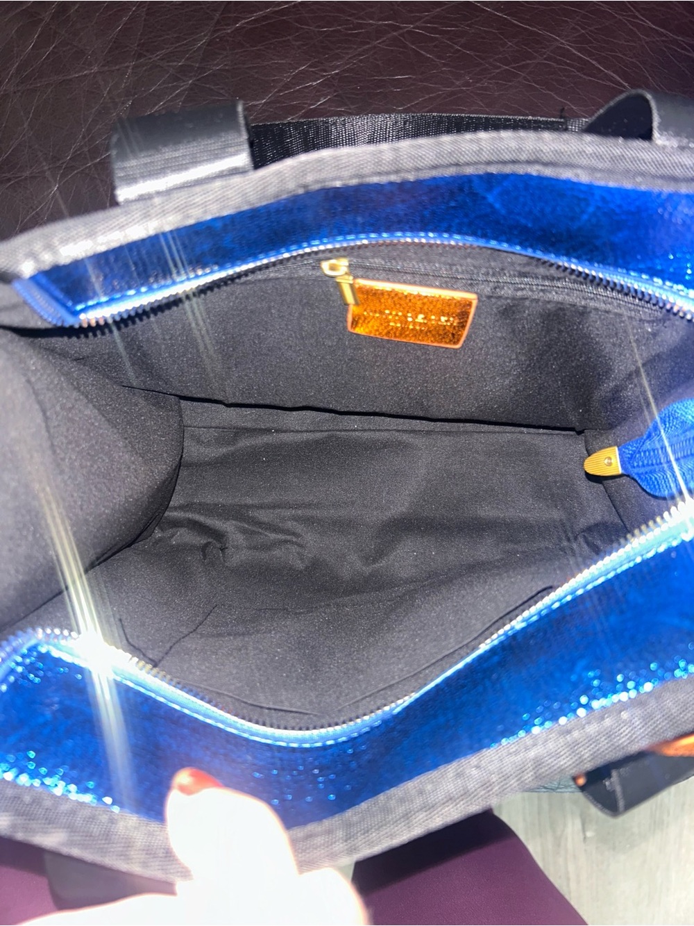 Kurt Geiger Southbank tote with keychain - Picture 4 of 5